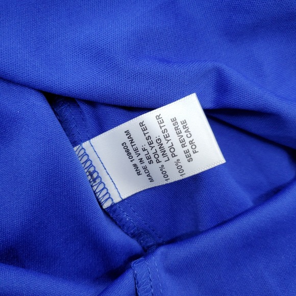 Rabbit Maxi Dress Women's‎ 8 Blue Paisley Lined Cottagecore Prairie Wrap V-Neck - Picture 9 of 10